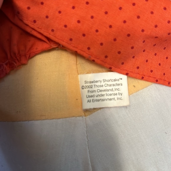 Strawberry Shortcake 2002 Plush Doll Preowned - Picture 4 of 5